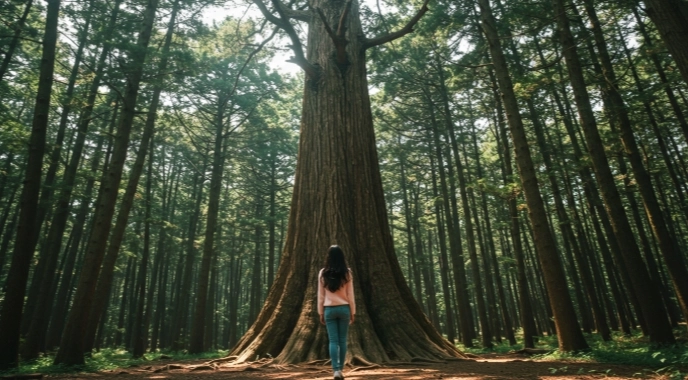 무인일주 - 깊은 숲 속의 거목, 굳건한 의지와 넓은 포용력 8 무인일주 - 깊은 숲 속의 거목, 굳건한 의지와 넓은 포용력