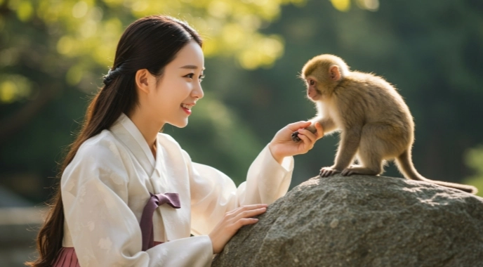 무신일주 - 굳건한 바위산에 앉은 원숭이, 강인함과 재치의 조화 7 무신일주 - 굳건한 바위산에 앉은 원숭이, 강인함과 재치의 조화