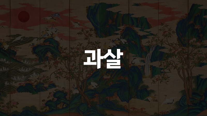 과살