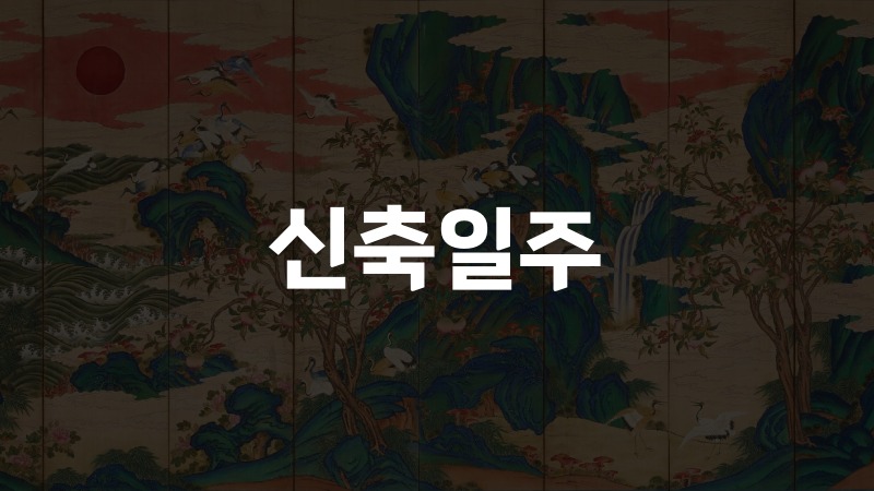 신축일주
