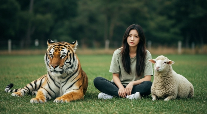 인미합의 은은한 끌림 - 호랑이와 양의 숨겨진 조화와 관계 4 20250405044235622