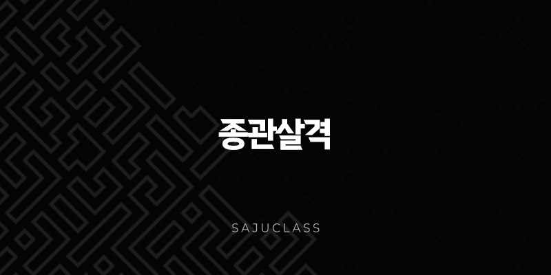 종관살격 - 엄격한 규율 속에서 빛나는 명예와 책임감 1 image 238
