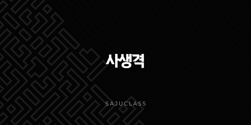 사생격 - 역마의 기운을 타고난 팔자 - 특징, 조건, 남녀 차이, 용신, 성격, 직업 심층 분석 1 image 257