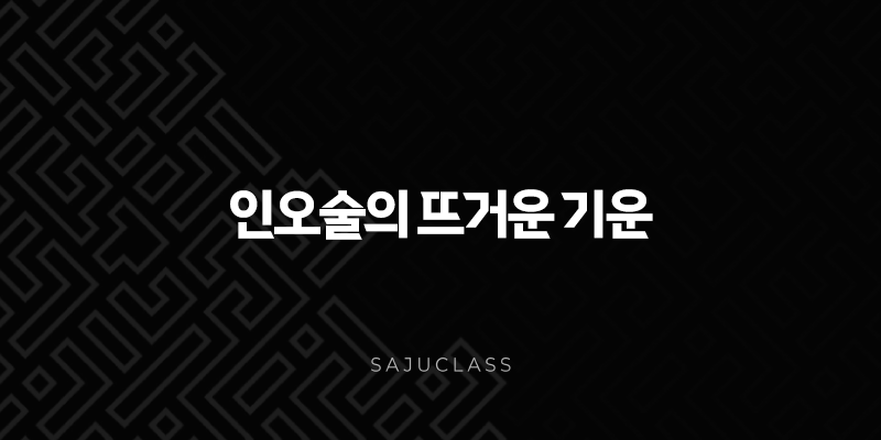 인오술의 뜨거운 기운 - 타오르는 붉은 에너지 1 image 56