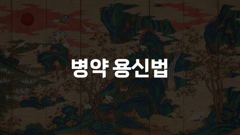 병약 용신법