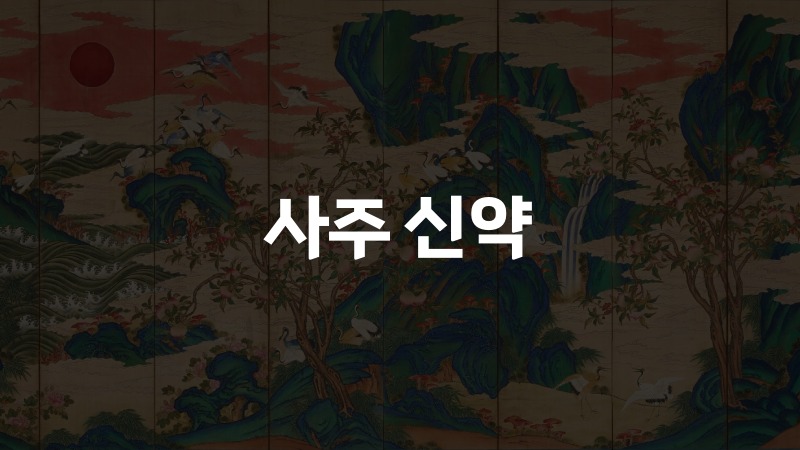 사주 신약