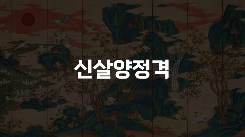 신살양정격