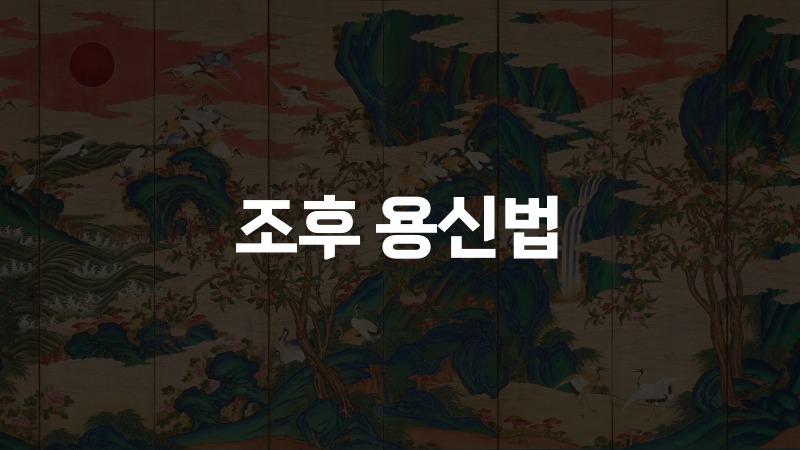 조후 용신법