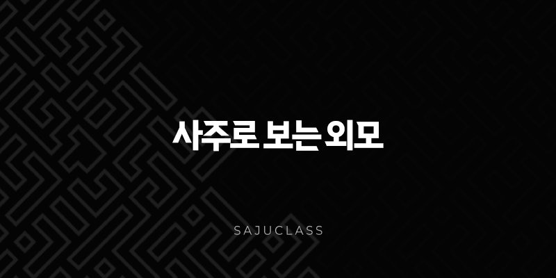 사주로 보는 외모 - 타고난 매력과 숨겨진 특징 알아보기 1 image 107