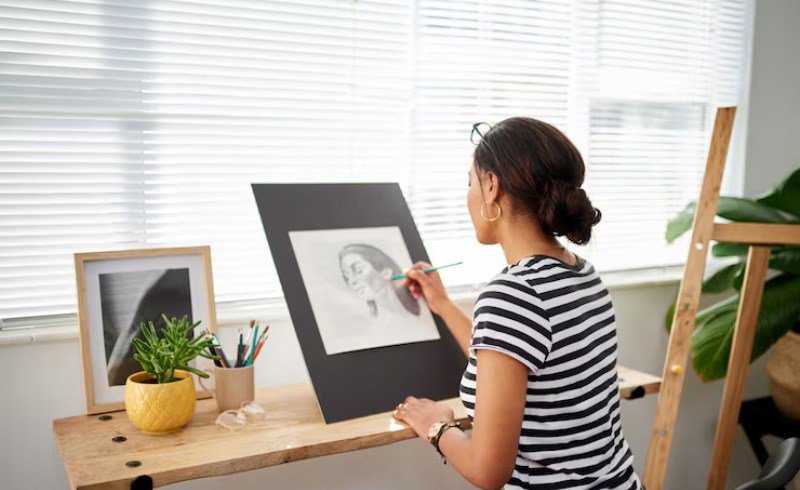 오행의 기운으로 배우자 외모를 설명하는 그림