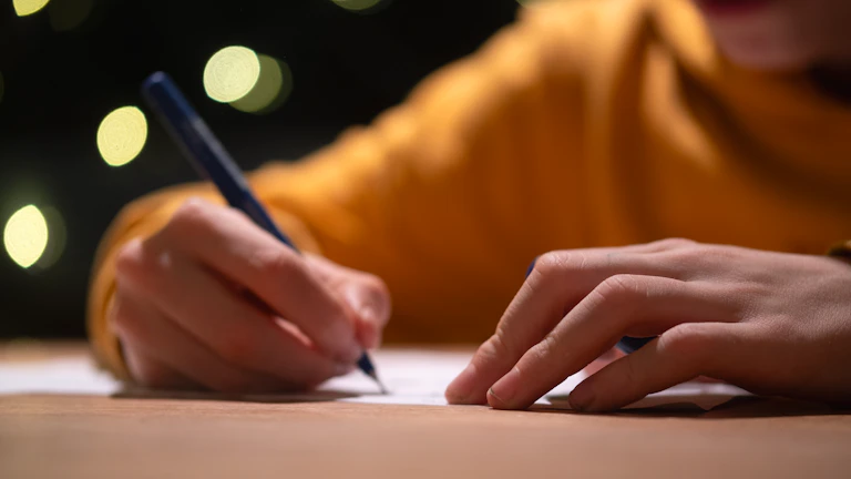 식신생재 구조를 가진 사람들이 평생 돈 걱정 없이 사는 비결 2 노트에 스케치하는 사람