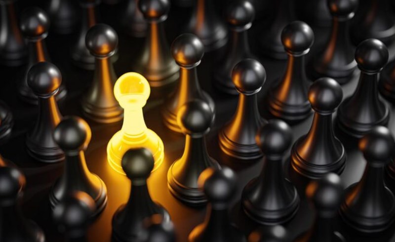 양인살의 힘과 리더십을 상징하는 이미지 