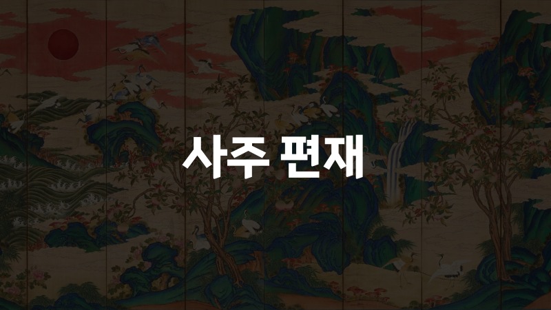 사주 편재