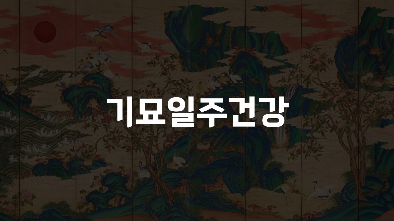 기묘일주건강