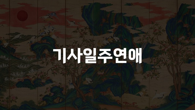 기사일주연애