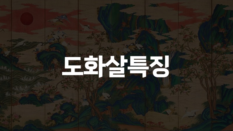 도화살특징