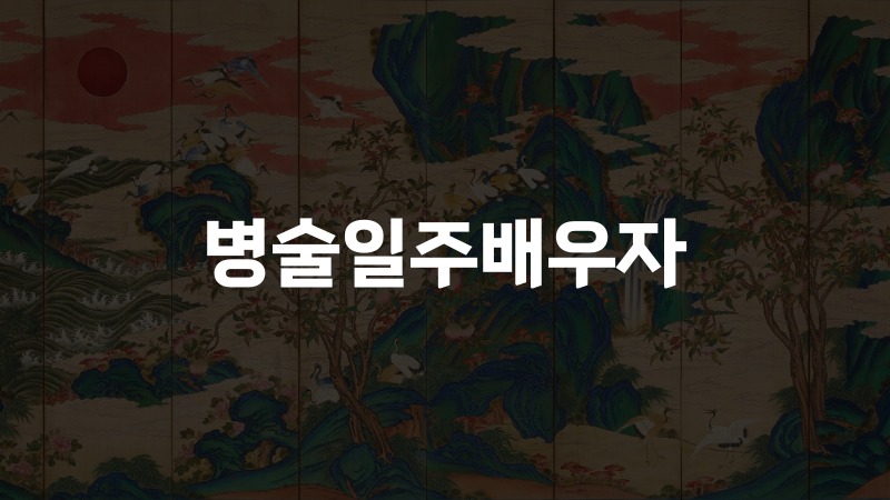 병술일주배우자
