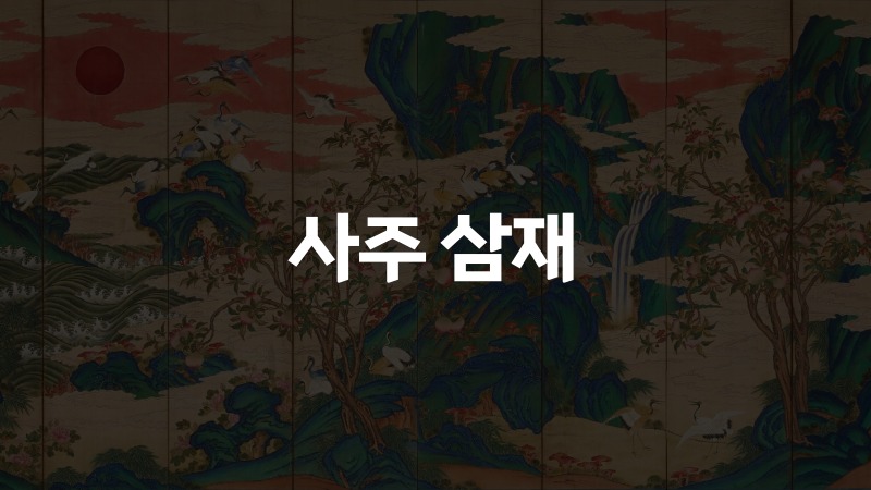 사주 삼재
