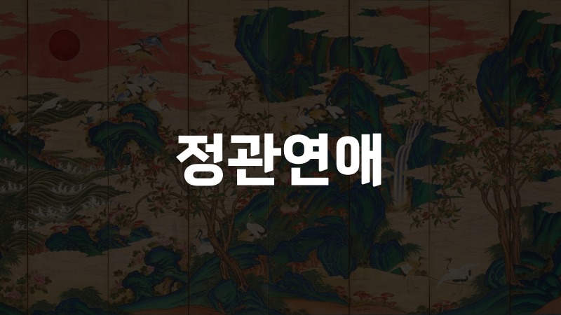 정관연애