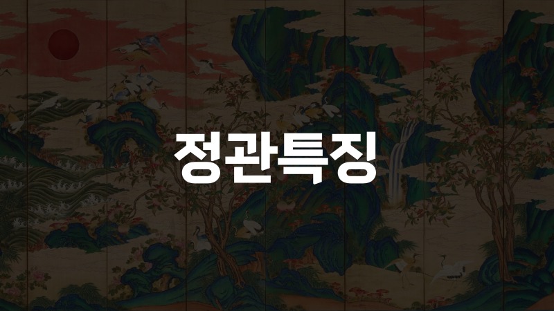 정관특징