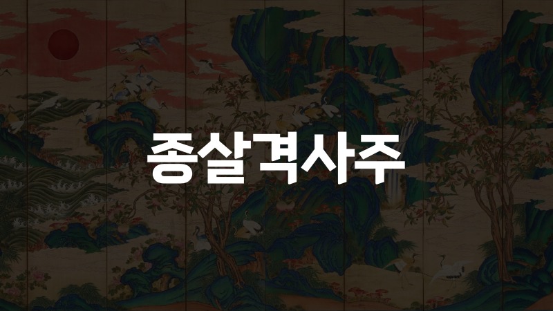 종살격사주