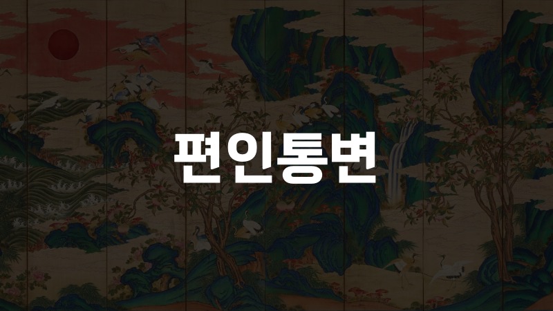 편인통변