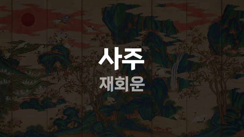 사주 재회운