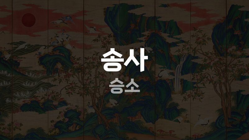 송사 승소