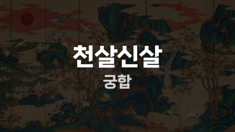 천살신살 궁합