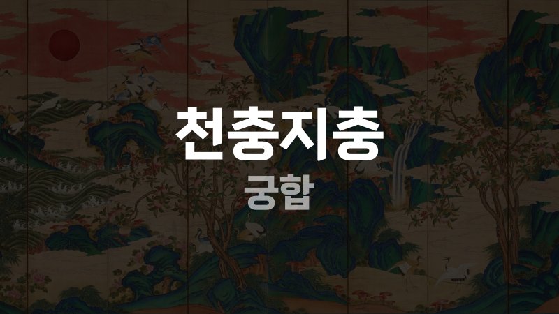 천충지충 궁합