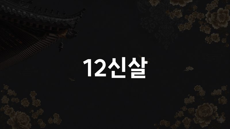 12신살