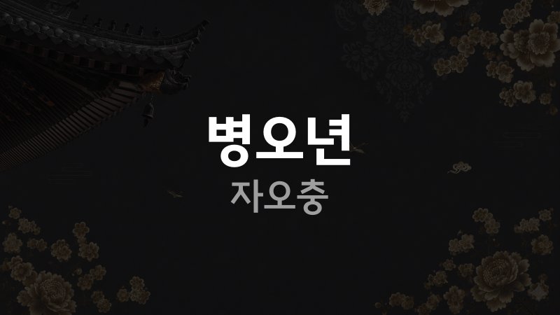 병오년 자오충