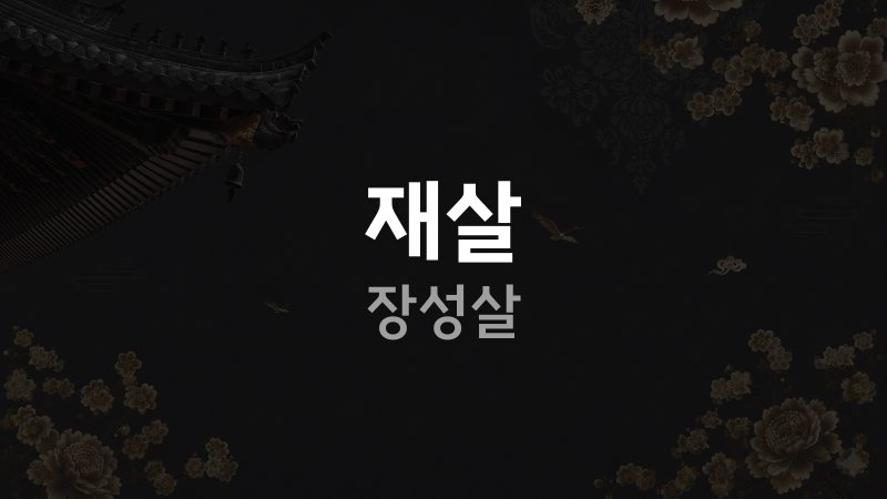 재살 장성살